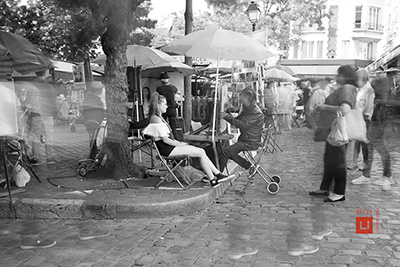 street photography paris 18eme